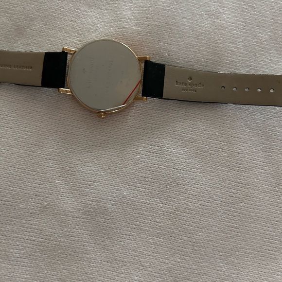 Kate Spade Black and Gold Floral Watch - Picture 7 of 7